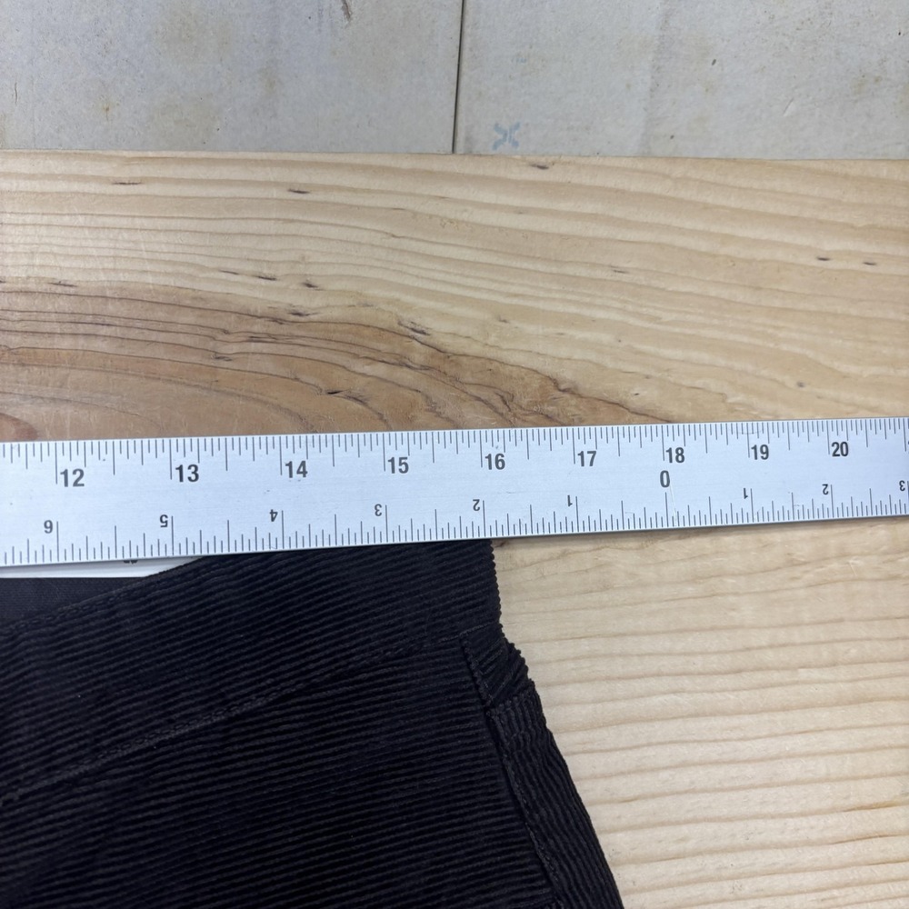 Eddie Bauer Fairline Corduroy Pants Mens 32x32 Brown Straight 5 Pocket NWT - Picture 7 of 13